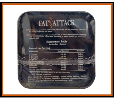 كبسولات فات اتاك تعمل علي إنقاص الوزن Fat Attack