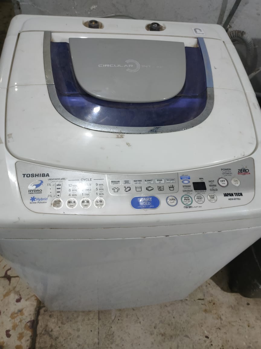 صيانة غسالات ملابس توشيبا الغربية 01112124913
