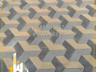 انترلوك رصيف,تركيب انترلوك ثري دي,تركيب انترلوك لل