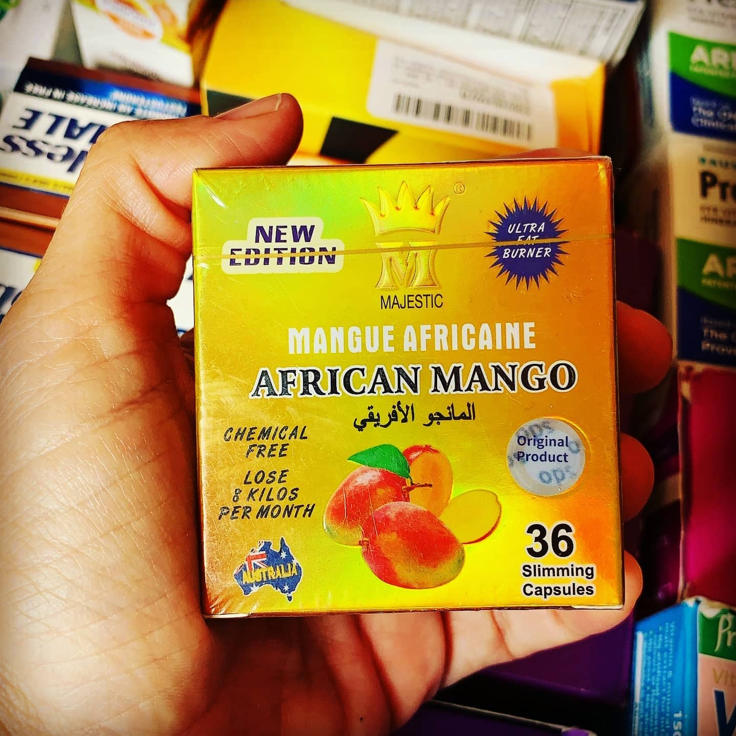 كبسولات المانجو الافريقي للتخسيس وانقاص الوزن