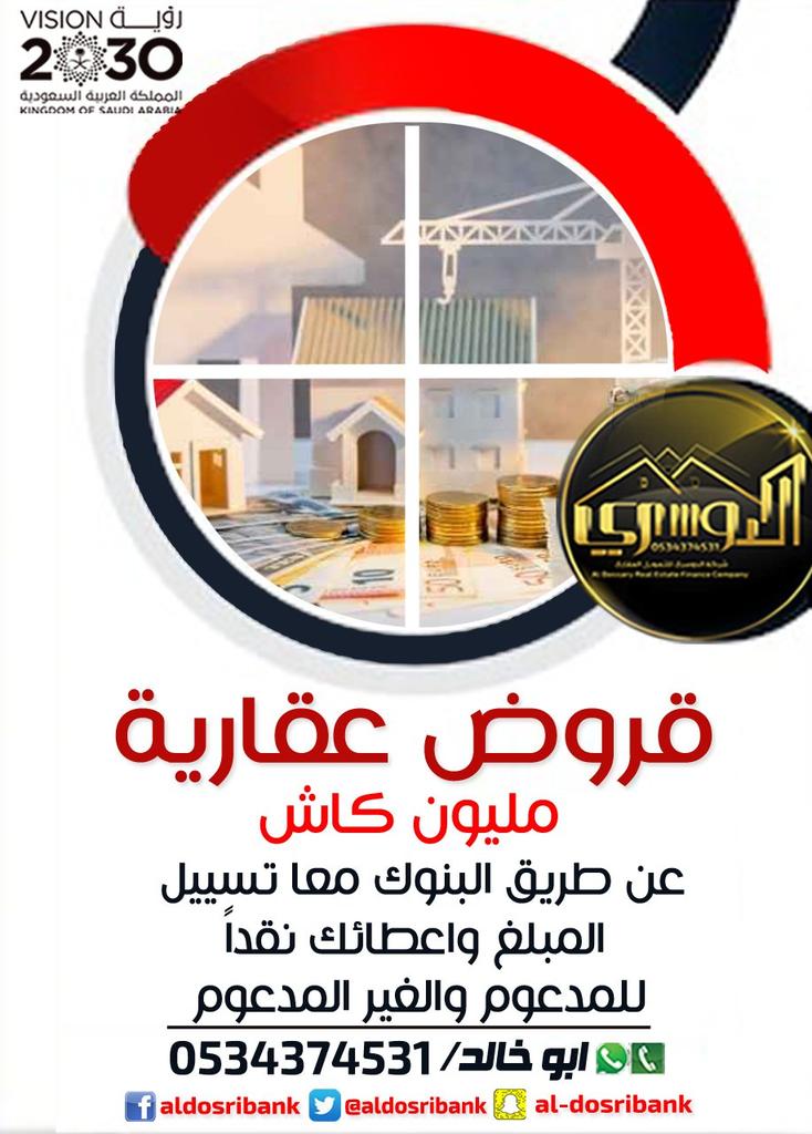 قروض عقارية سكنية مدعومة وميسرة