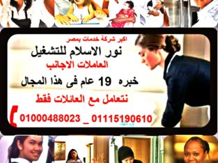 خادمات منزلية عاملات نيجيريات . أثوبيات . أرتريات