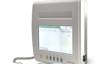 جهاز سبيروميتر لقياس قدرة الرئة مزود بطابعة داخلية