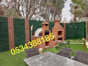 تصميم شوايات خارجية للحدائق والاستراحات في الاحساء