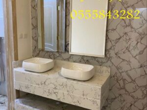 مغاسل رخام ، حمامات حديثة من افضل التصاميم