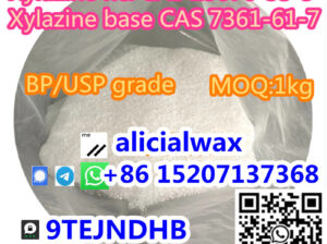 Supply 99% high purity Xylazine hcl cas 23076-35-9
