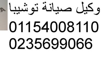 مركز اصلاح توشيبا اولاد صقر 01125892599