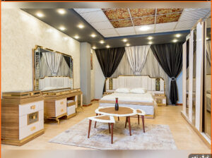 غرفه نوم مميزه باجود الاخشاب الطبيعيه وسعر مفجأه