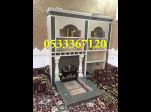 مشبات، مشب نار ملكي،صور مشبات حديثة، مشبات قرميد