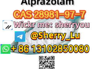 Alprazolam CAS 28981-97-7 powder top quality