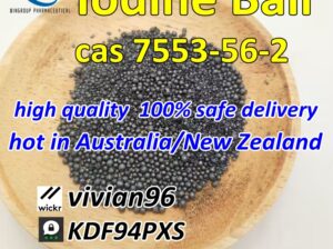 Iodine balls CAS 7553-56-2 to New Zealand Australi