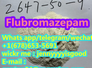 Hot sale Flubromazepam CAS 2647-50-9