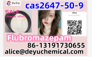 cas 2647-50-9 High quality Flubromazepam CAS 264