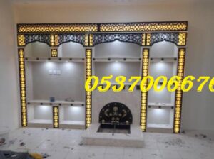 مشبات، مشبات رخام، ديكور مشبات حجر، مشبات ملكية