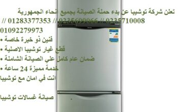 صيانة ديب فريزر توشيبا سمسطا 01093055835