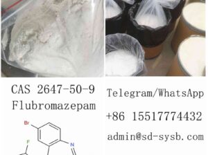 cas 2647-50-9 Flubromazepam Hot Selling High quali