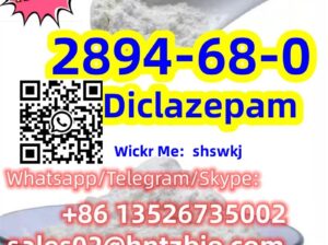 2894-68-0 Diclazepam 2-chlorodiazepam