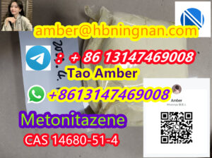 Metonitazene CAS 14680-51-4 Yellow Powder
