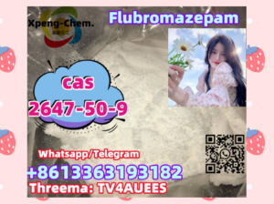 Flubromazepam CAS 2647-50-9 Whatsapp+8613363193182