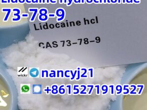 Lidocaine hydrochloride 73-78-9 purity telegram