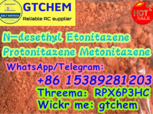 Synthetic opio N-desethyl Etonitazene Cas 2738926-