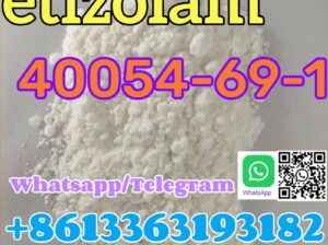 White powder best price ETizolam 40054-69-1 +86133