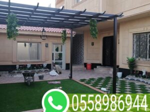 تركيب مظلات برجولات حدائق للاسطح مكة المكرمة 05589