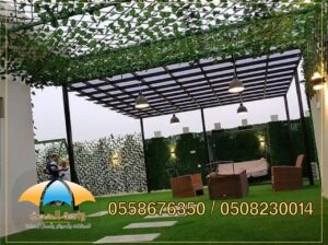 مظلات سيارات, برجولات,حداد هناجر, هناجر ومستودعات,