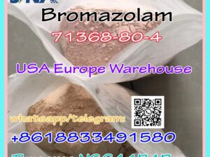 pp:+8618833491580cas 71368-80-4 bromazolam,whatsa