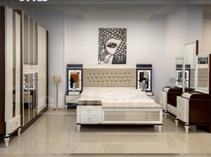 اثاث مودرن2024 غرف نوم للمساحات الصغيره