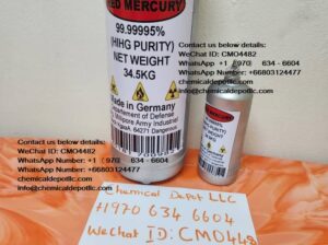 Buy 99.9% Pure Red Liquid Mercury | Chemical Depot