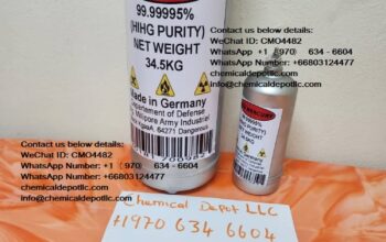 Buy 99.9% Pure Red Liquid Mercury | Chemical Depot
