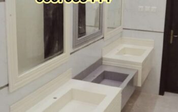 مغاسل رخام , ديكورات مغاسل حمامات جديدة