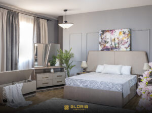 غرف نوم راقية وحديثة من جلوريا 2024