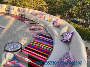 جلسات مركاز,كراسي جلد, خدمات تنظيم الاحتفالات,جلسا