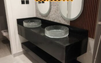 مغاسل رخام , ديكورات مغاسل حمامات جديدة