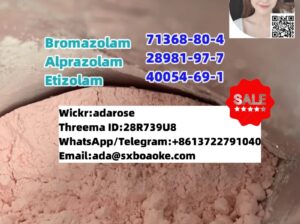 Strong benzos powder Bromazolam Alprazolam