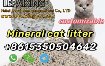 Bentonite cat litter whatsapp+8615350504642