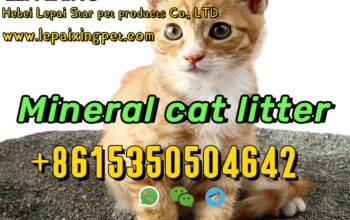 New Mineral Cat Litter whatsapp+8615350504642