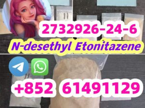 2732926–24–6 N-desethyl Etonitazene,WhatsApp/Teleg