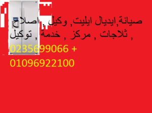 رقم صيانة غسالات ايديال ايليت الحسينية 01095999314