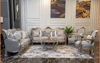 صالون مودرن وشيك باخشاب طبيعيه 100%