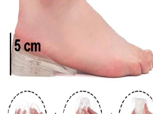 #كعب_سيليكون_طبي داخلي لزيادة الطول 5 سم