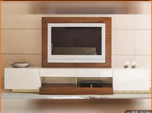 وحدات تليفزيون خشب طبيعي