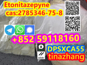 cas:2785346-75-8 Etonitazepyne USD300,100% purity