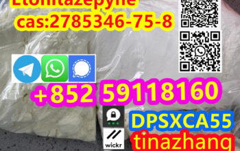 cas:2785346-75-8 Etonitazepyne USD300,100% purity
