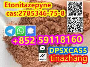 cas:2785346-75-8 Etonitazepyne for best price +852