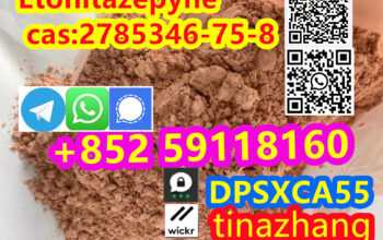 cas:2785346-75-8 Etonitazepyne for best price +852