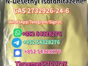 sell CAS 2732926-24-6 N-Desethyl Isotonitazene Wha