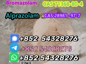 high quality CAS 71368-80-4 Bromazolam WhatsApp:+8